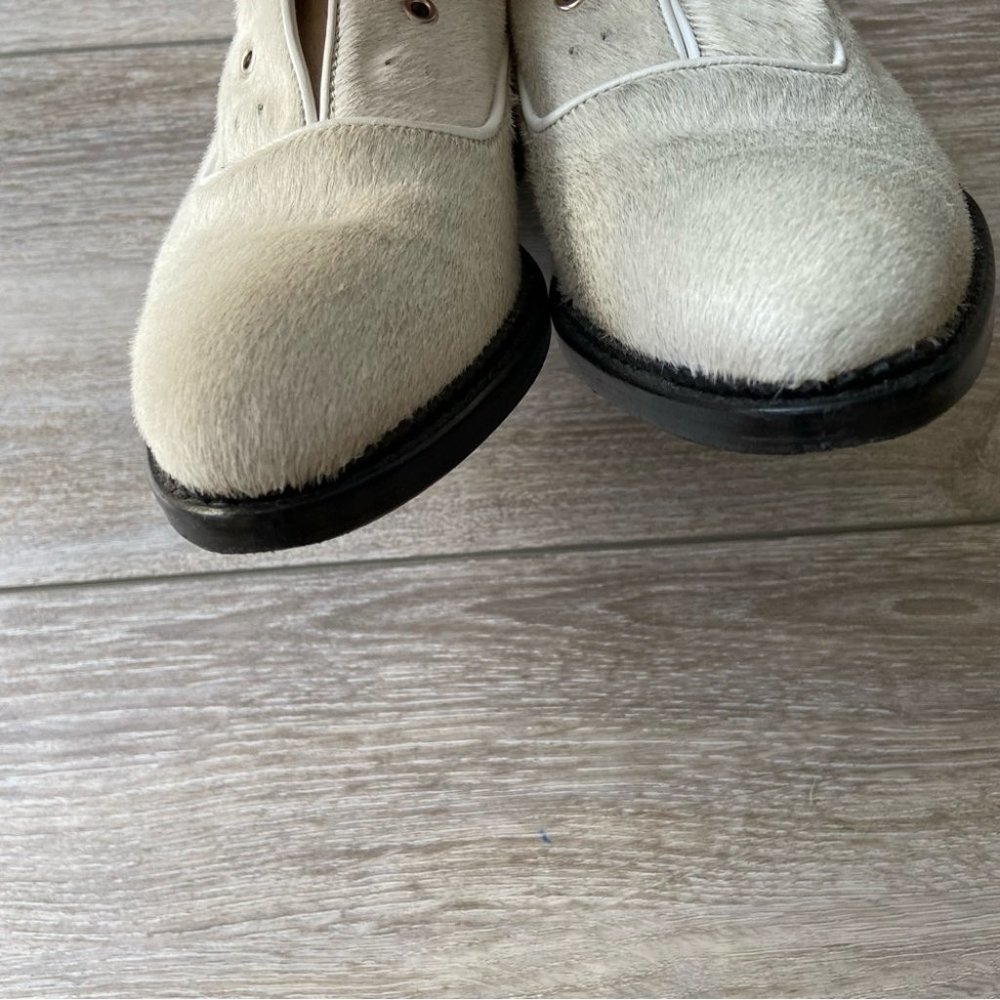 Toga Pulla Cream Loafers View 6
